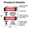 Signmission Safety Culture Sign, 12 in Width, Vinyl Decal, Rectangle, Bilingual OS-2PACK-DS-D-1218-VS-1720 - alternate 5